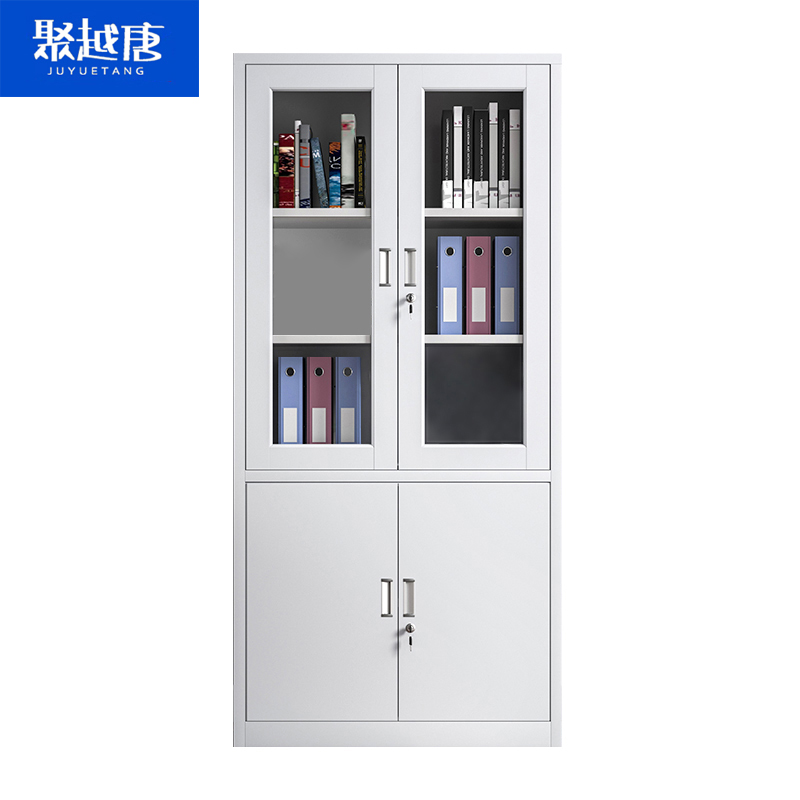 聚越唐(JUYUETANG)大器文件柜办公柜 850*390*1800 个高清大图