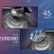飞利浦男士电动剃须刀旋护5系刮胡刀胡须刀礼物盒限定礼盒 炫彩封套装