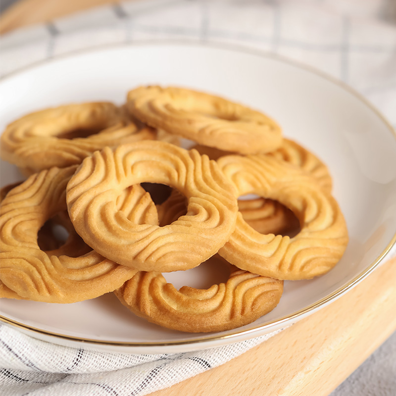 Kokola椰子味牛奶曲奇饼干休闲代餐零食400克