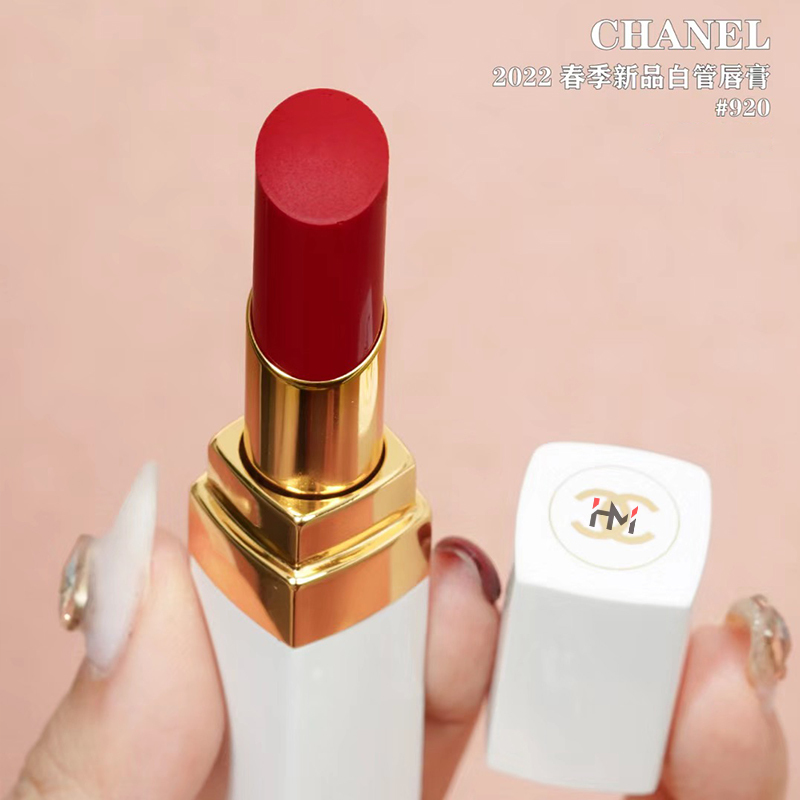 香奈儿chanel可可小姐白管唇膏9203g草莓奶昔