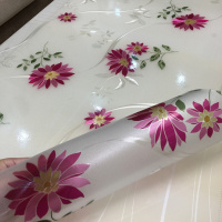 pvc软玻璃桌布餐桌茶几电视柜桌布防水防油透明塑料免洗可定制