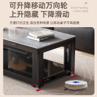 雪中情2025新款取暖桌电暖桌烤火桌一体升降茶几电暖炉长方形电烤桌家用客厅烤火茶几电烤桌取暖炉子烤火炉电炉桌省电电烤桌