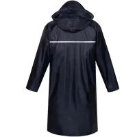 雨衣雨裤套装雨衣男女加厚双层全身防雨分体摩托车电动车骑行徒步【9月12日发完】 黑色风衣（均码 大褂） M（身高160-