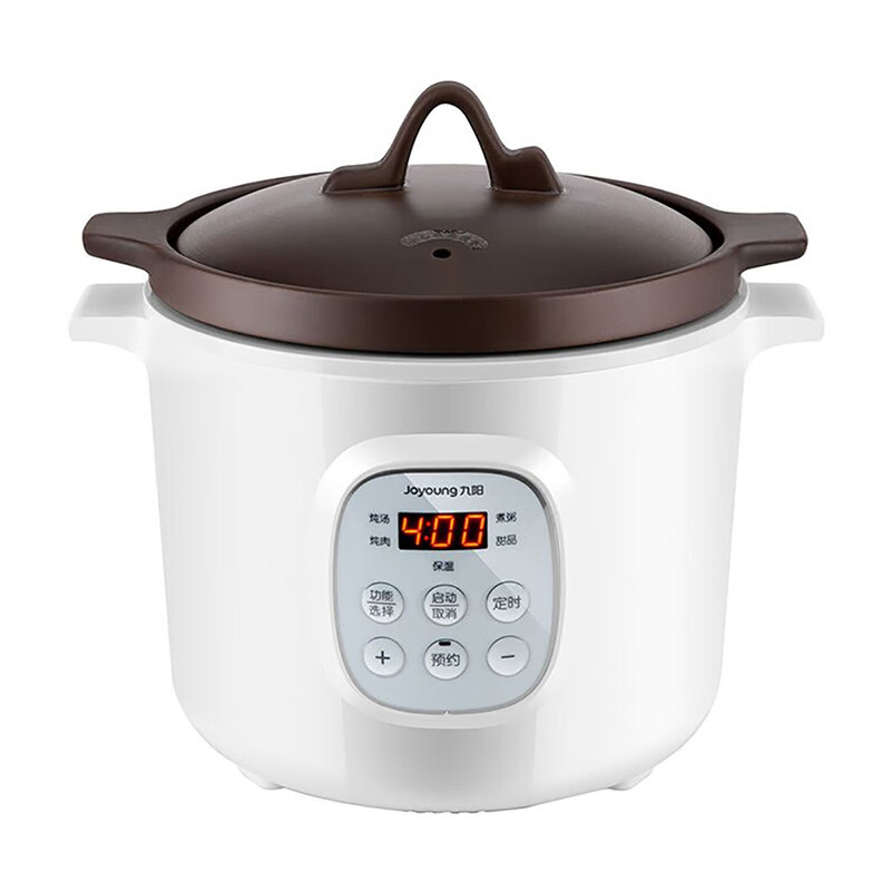九阳(Joyoung) DGD2066AM紫砂电炖锅家用生活电器 白色