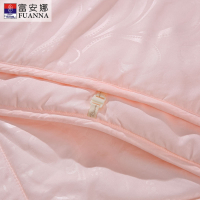 富安娜馨而乐(BRAVO)家纺纤维填充磨毛压花可水洗夏凉被雅芙夏被 空调被凉被纯色单人双人被被子被芯