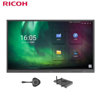 理光会议平板RX-E75C1主机（含安卓系统）+Win i5双系统壁挂架+无线传屏器