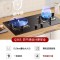 美的(Midea)燃气灶天然气 防干烧灶具 家用5.0kW大火力台嵌两用 双眼灶 安防灶 美颐享 Q36S