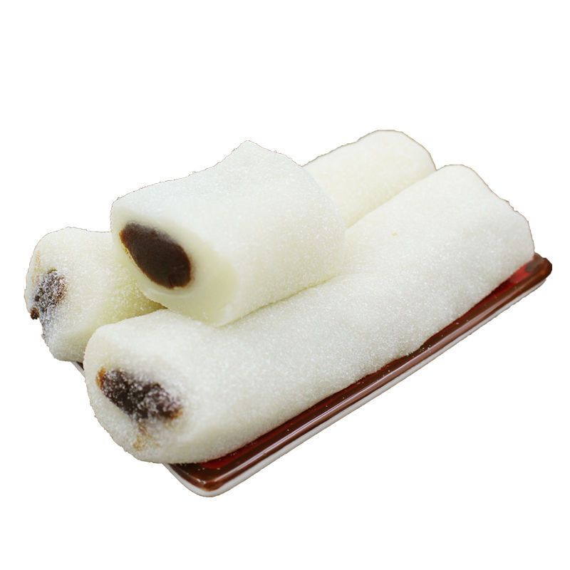 条头糕清明红豆馅糯米团子0传统糕点江浙上海杭州特产条头糕盒双色团