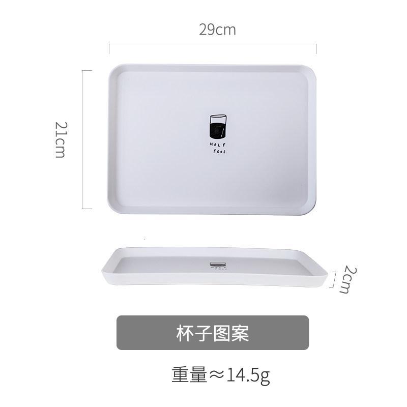 森美人家用日式创意玻璃杯酒杯架子置物架倒挂沥水喝水咖啡杯带托盘套装 托盘