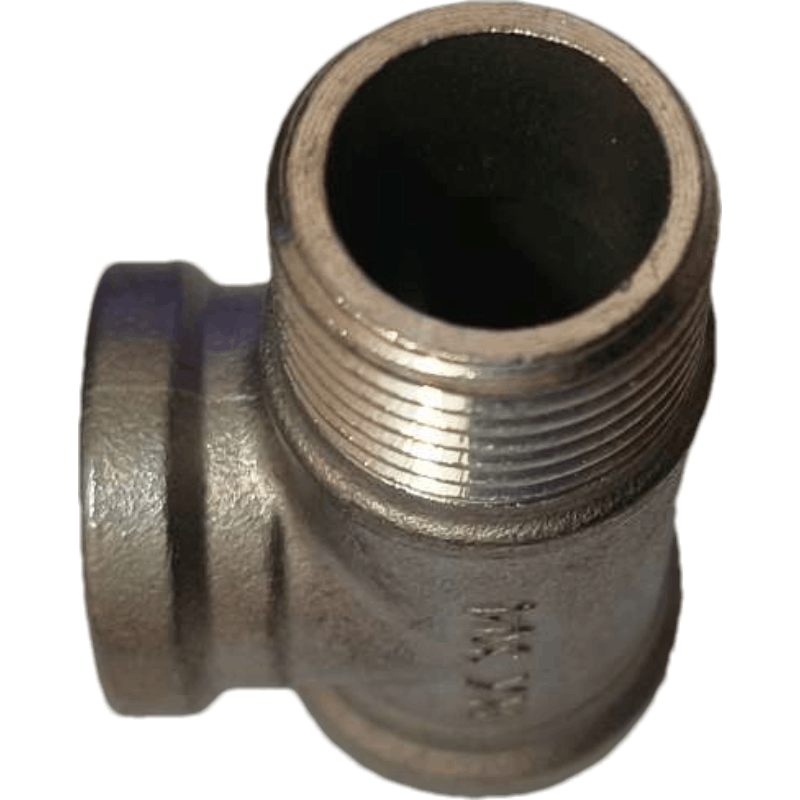 蔚珺304不锈钢外内内三通1.5寸DN40个图片