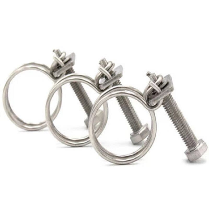 威航 不锈钢喉箍塑料水管固定卡扣50个/包;Φ80图片