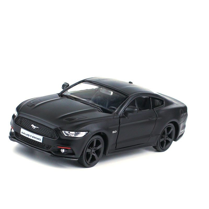 仿真合金车模 福特野马谢尔比gt350跑车声光回力儿童玩具汽车模型