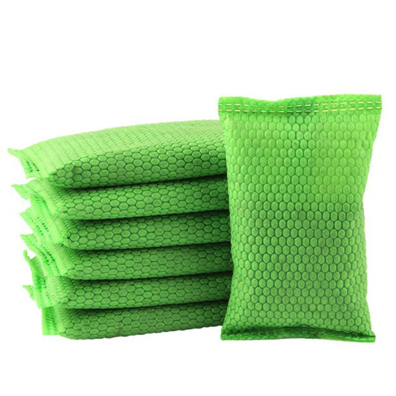 [补贴10%]纳米矿晶活性炭黑亮颗粒状净化空气除甲醛50克小包装车用活性炭包高清大图