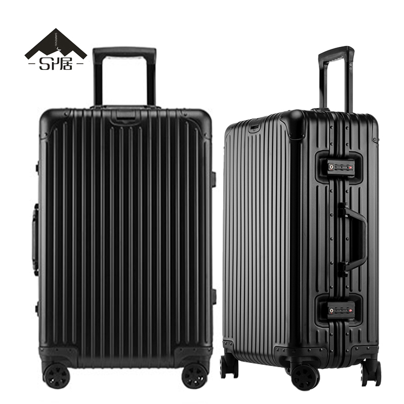 三人居旅行箱拉杆箱行李箱24英寸SRJAD1801 (颜色备注)个高清大图