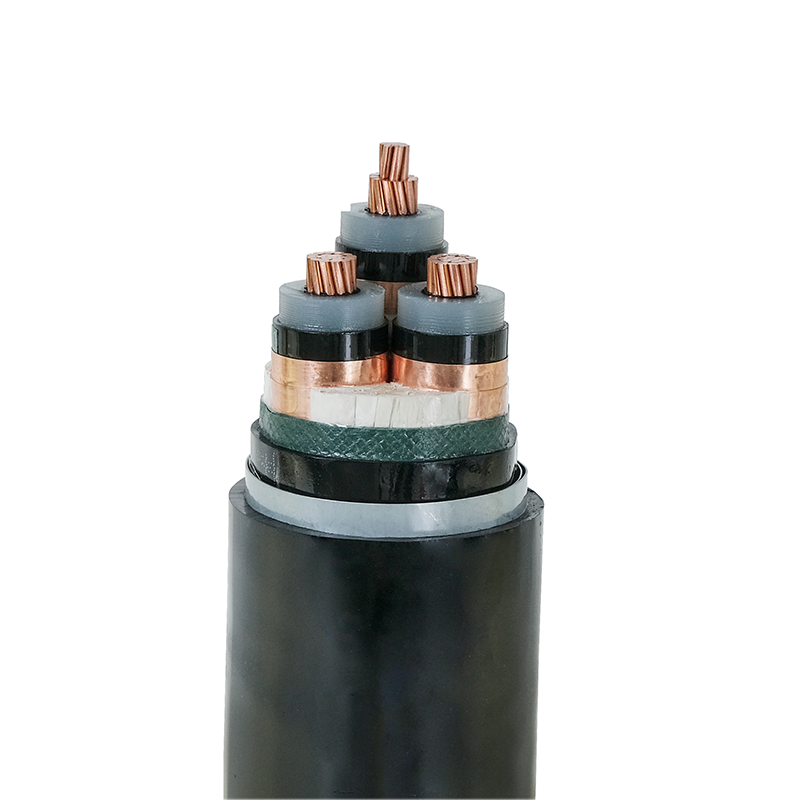 锱达聚乙烯交联电缆YJV22 8.7KV/3*120mm²/米高清大图