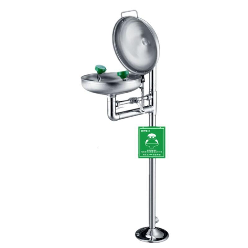 wjh0959b304不锈钢翻盖联动式立式洗眼器(一台装)可定制>800_800