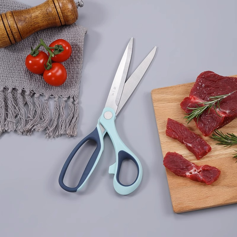 张小泉剪刀家用厨房强力鸡骨剪烤肉剪牛排烧烤专用锋利剪餐厅后厨高清大图