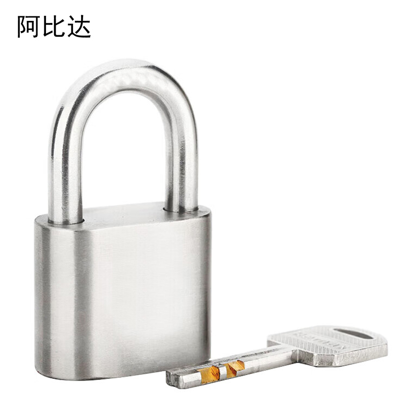阿比达 ABDGS-40SS 不锈钢 40mm 挂锁(计价单位:套)银色高清大图