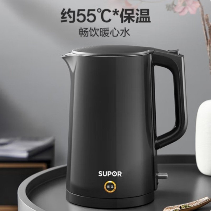 苏泊尔(SUPOR) SW-17S15A PTC机械保温 电水壶 1.7L(单位:台)高清大图