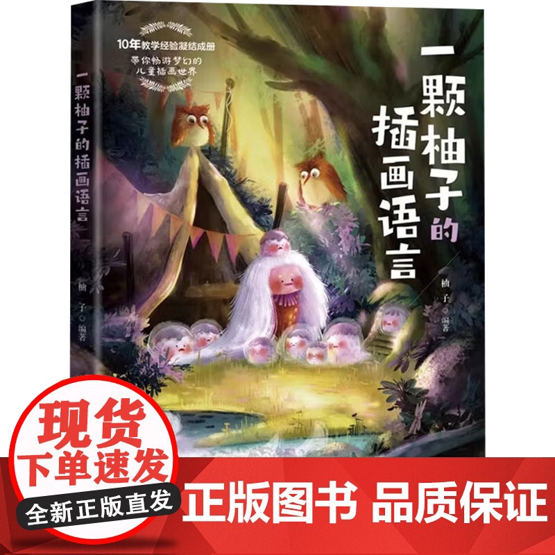 一颗柚子的插画语言 柚子 著 计算机与互联网高清大图