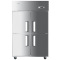 海尔(Haier)SL-1020C2D2不锈钢四门商用厨房冰箱冰柜双温冷藏冷冻饭店冷柜
