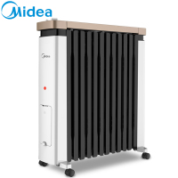 美的(Midea) NY2212-18EW 油汀12片大面积散热 2200W 适用20-25㎡ 取暖器电暖器烤火炉