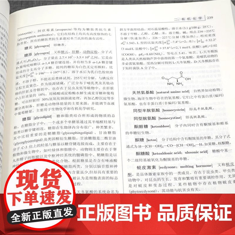 化学大辞典 自然科学大辞典系列 综合性化学 辞典使用图书 常用基础重要名词术语 化学学科指导用书 高松 王剑波编 科学出高清大图