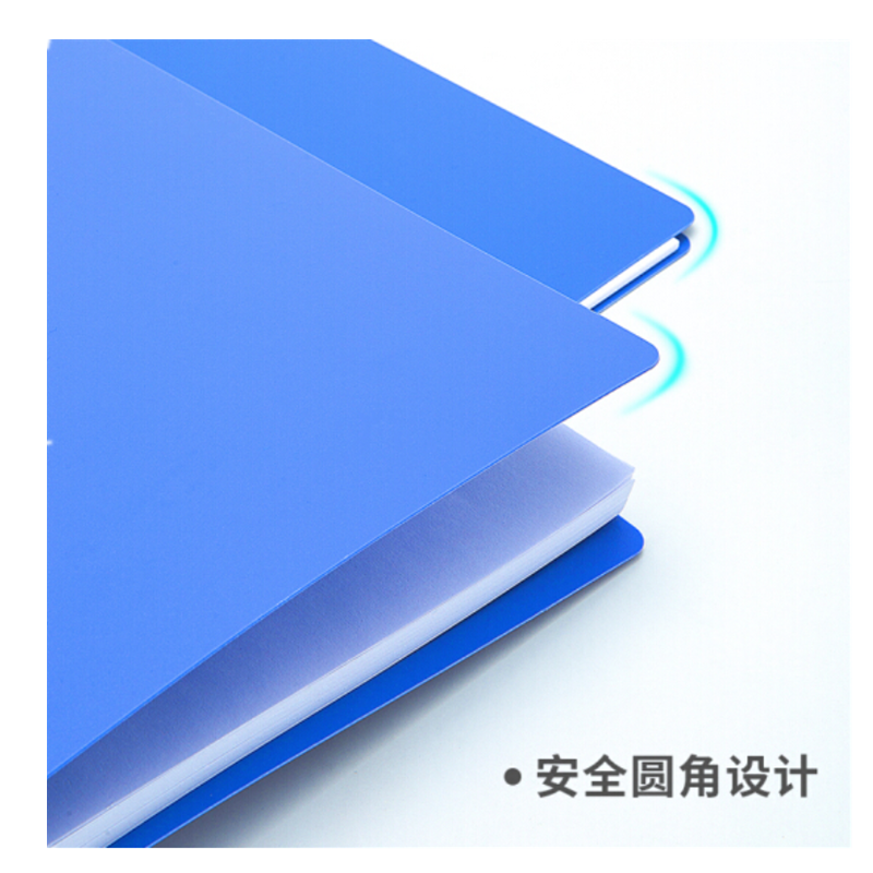 得力(deli)A4金属双强力夹硬文件夹 10个/组