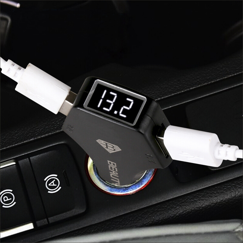 专用新奥迪USB车载充电器A6L点烟器车充a4l/q3/q5/a3/手机充电器 奥迪专用车载充电器