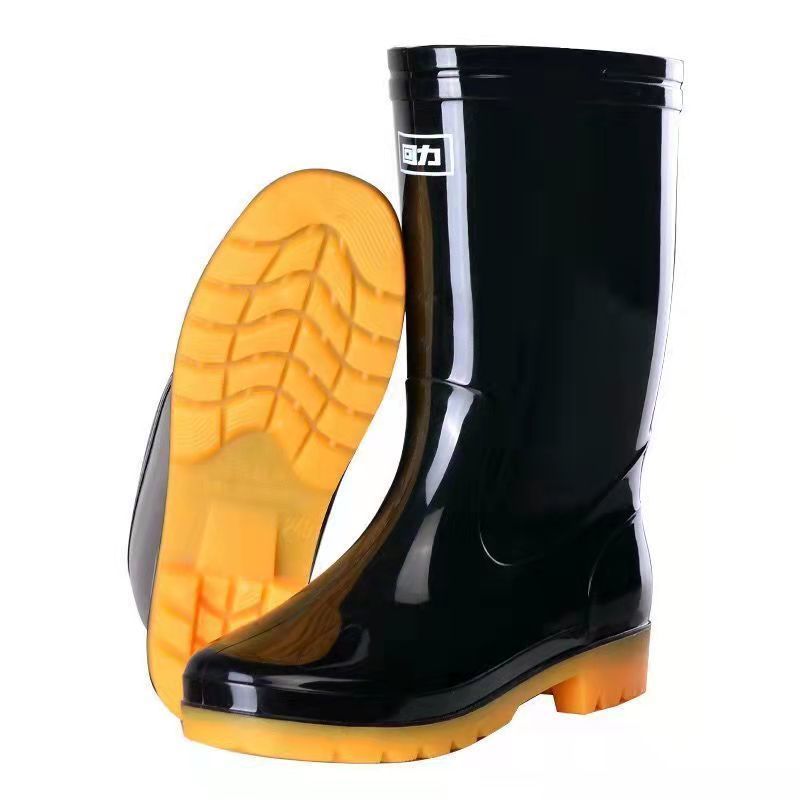 正品上海回力雨鞋男士水鞋加绒加厚防寒保暖防臭水鞋雨胶鞋防滑42回力