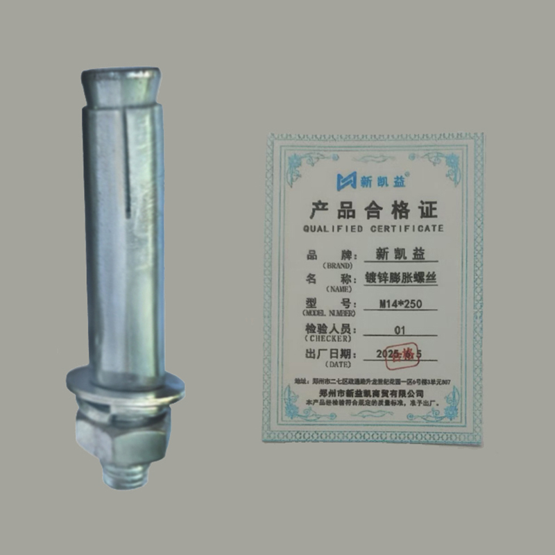 新凯益 镀锌膨胀螺丝 M14*250 个高清大图