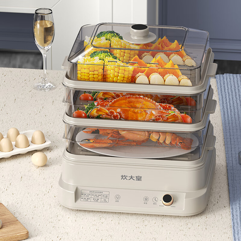 炊大皇(COOKER KING) 18L多功能电蒸锅CDH-ZL8018高清大图