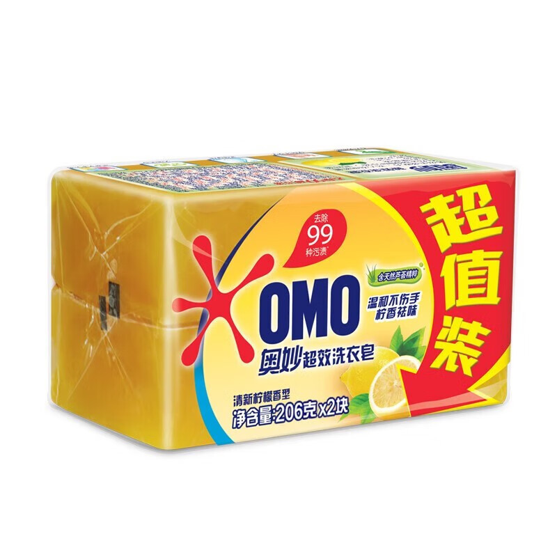 奥妙 99洗衣皂206G*2块 (组)高清大图