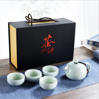 陶瓷 茶具礼盒装 一壶四杯
