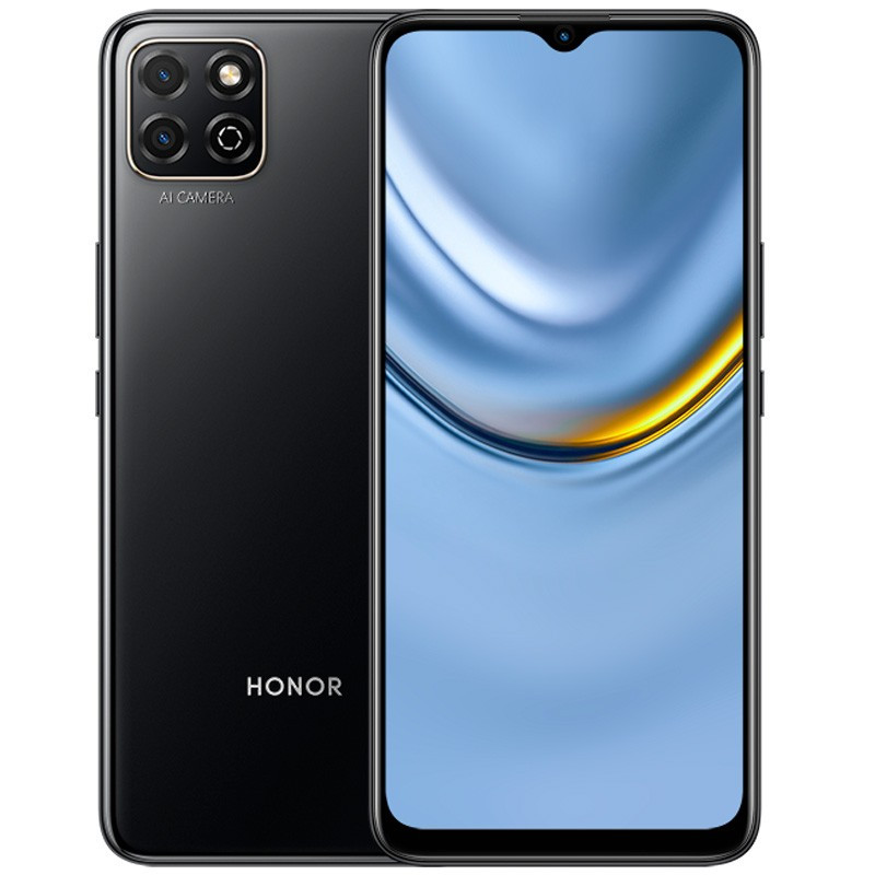 荣耀 手机 畅玩20 5000mAh超大电池续航 6.5英寸大屏 6GB+128GB 幻夜黑 全网通 单位:部