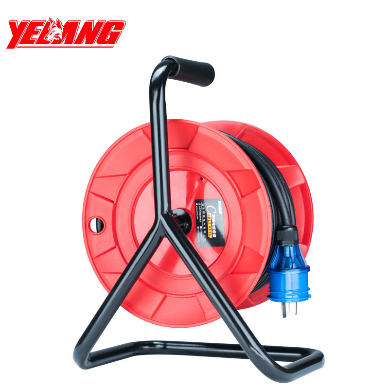 野狼YELANG 220V~250V10A绕线盘电缆盘3*1.5*30m/ YL24010930