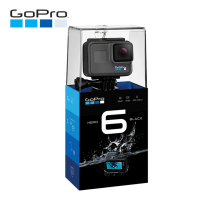 GoPro HERO 6 Black 运动摄像机 4K60帧高清 语音控制 防抖防水 4K高清摄像机 含64G卡套装