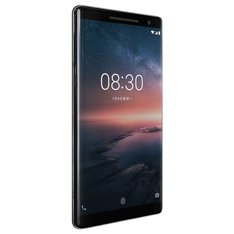 NOKIA/诺基亚8sirocco智能手机 移动联通电信4G全网通智能手机 4G单卡 6GB+128GB 黑色