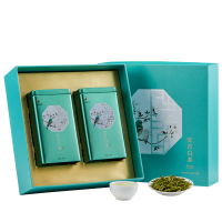 [2021新茶]八马茶叶 春茶 特级安吉白茶绿茶茶叶 礼盒装120克