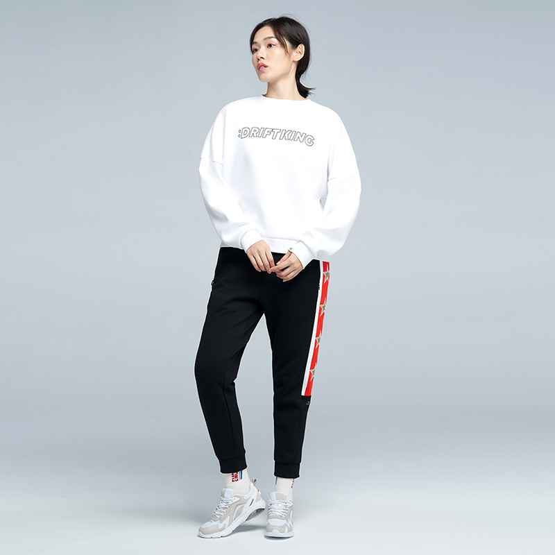 361运动裤女2020秋季生活跑步休闲针织九分裤修身舒适女裤参数