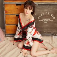 日式和服AV女性感激情趣内衣服小胸SM骚透视制服睡衣用品套装夜火