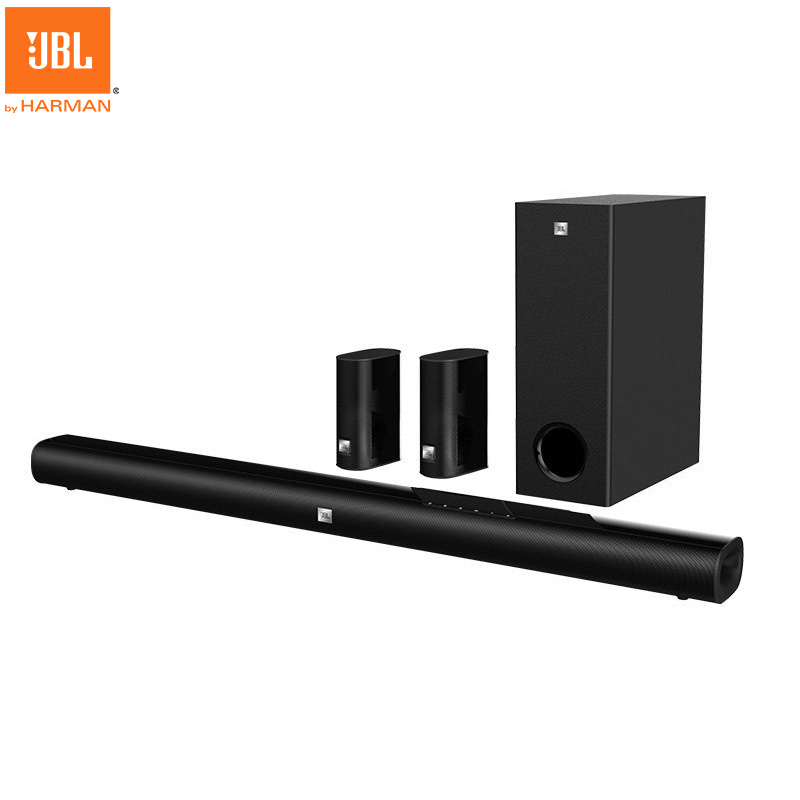 JBL CINEMA STV550回音壁音响 电视音响 无线蓝牙音响 5.1立体环绕声 HIFI重低 黑色高清大图