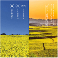 [中华特色]湟中馆 青海弘大青藏高原一级压榨菜籽油5L