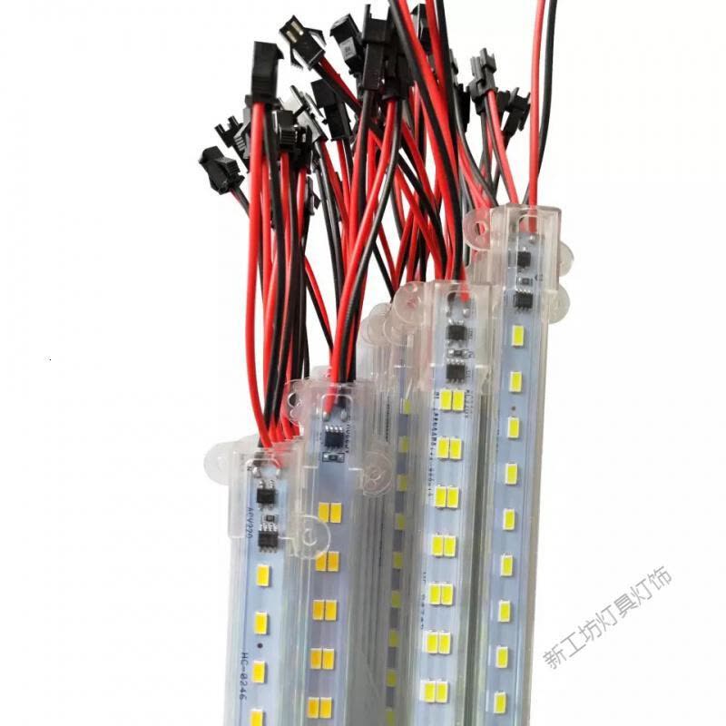 苏宁放心购 led硬灯条220V贴片防水灯带 超亮长条户外鱼缸展示柜冰箱灯管柜台图片