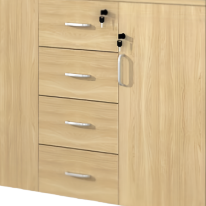 烁恒矮柜3门4抽屉个高清大图