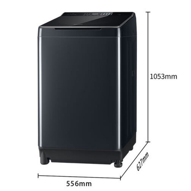 松下(Panasonic)XQB100-U13N 10KG波轮洗衣机 彩屏羊毛洗羽绒洗 除菌波轮材 水氧泡沫净 星耀银色高清大图