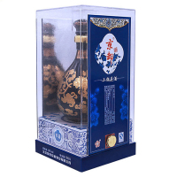 皇家京都 青花瓷珍品二锅头 白酒 46度 500ml 清香型