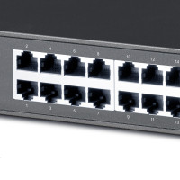 TP-LINK TL-SL1226MP 监控POE网络交换机网线供电24口百兆千兆上联48V电脑办公商用集线分线器
