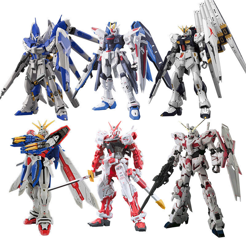 万代高达拼装模型玩具rg 敢达1/144系列 rg25-独角兽高达