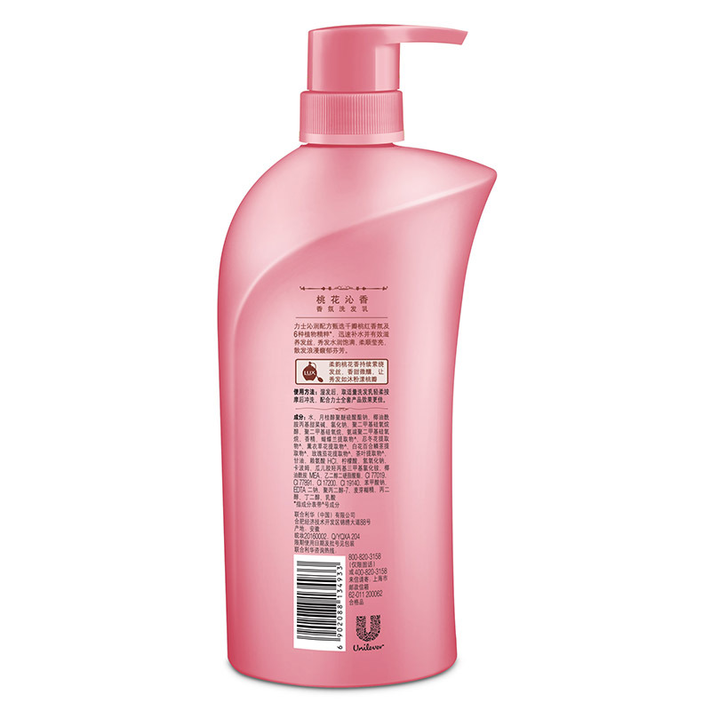 力士春日桃花限定款桃花沁香香氛洗发乳6X750ML